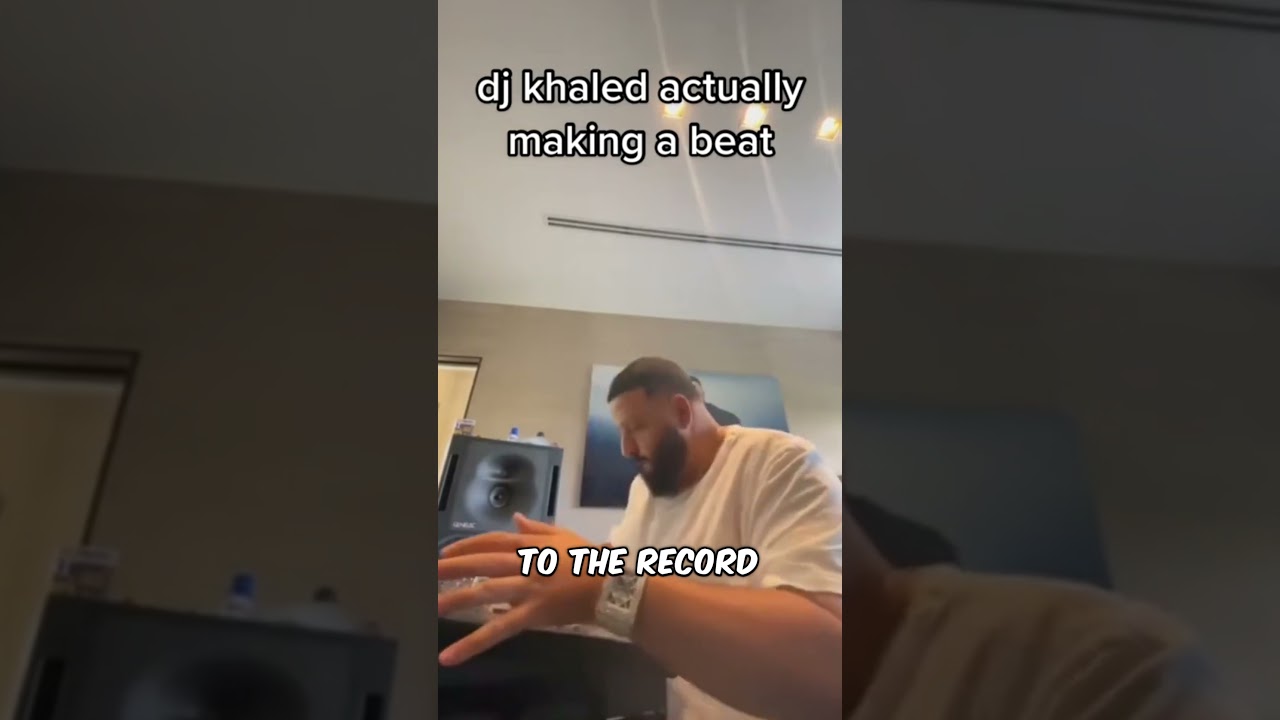 DJ Khaled Actually Making A Beat
