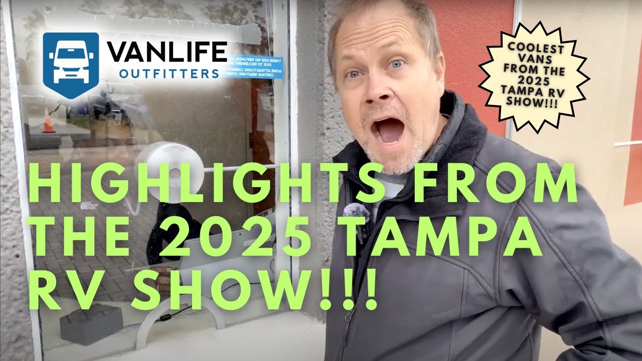 THE BEST VAN FEATURES FROM TAMPA RV SHOW 2025!!!