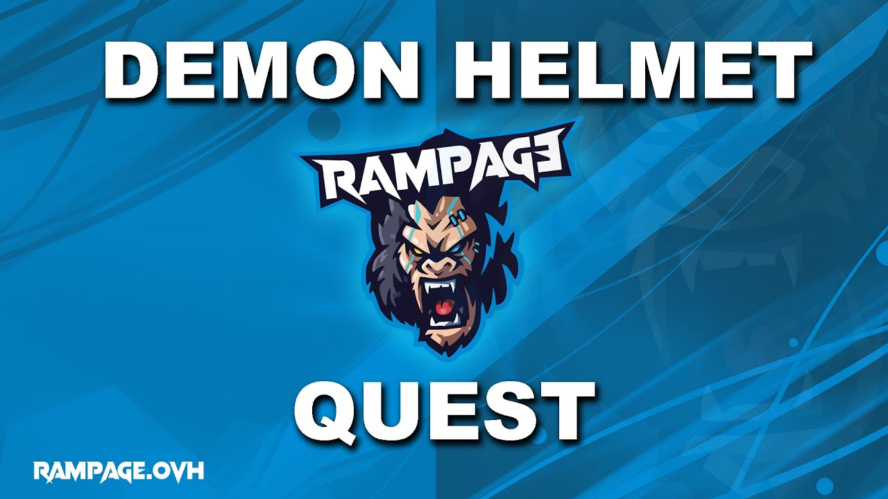 MEDIVIA - Demon Helmet Quest - ( RAMPAGE.OVH )