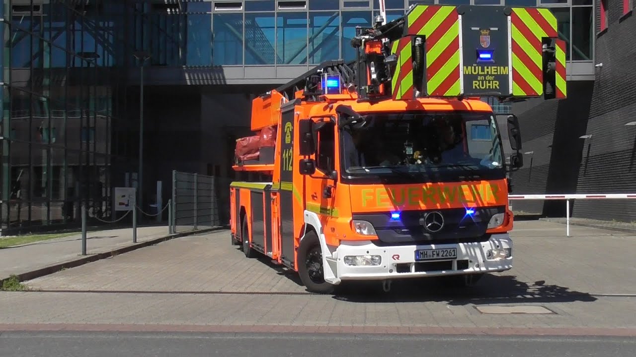 [WLF, SW und co.🔥] Einsatzfahrten Feuerwehr Mülheim an der Ruhr