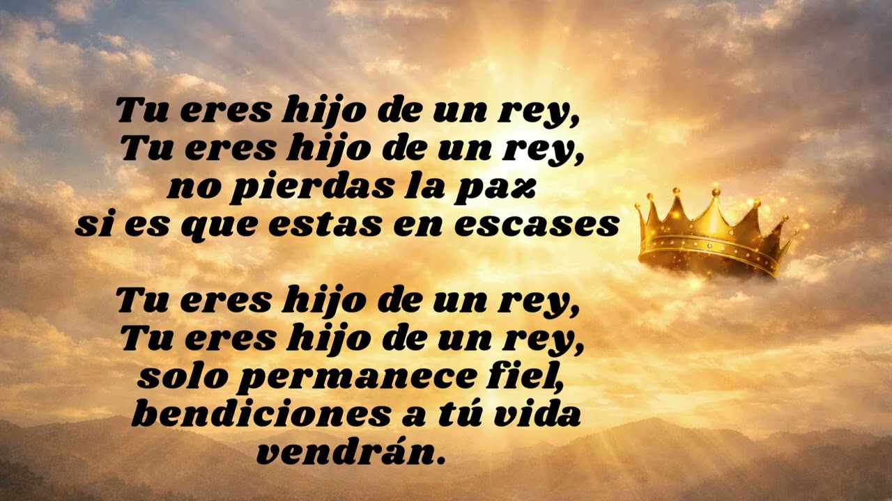 Hijo de un rey - Música cristiana - José Andrade