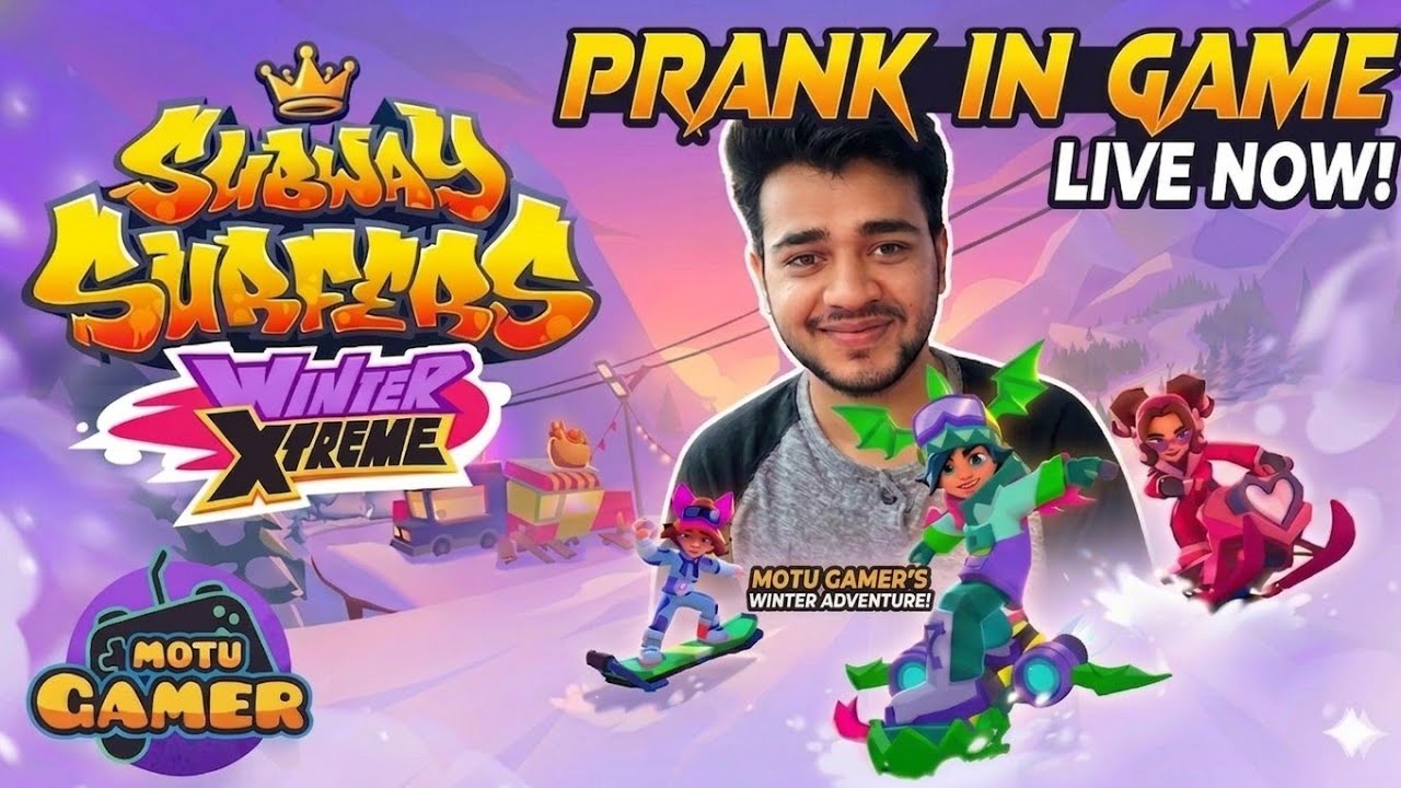 🔴LIVE: IMPOSSIBLE SUBEAY SURFERS CHALLENGE ! 😱{ Subway Surfers new WINTER Xtreme 😱}