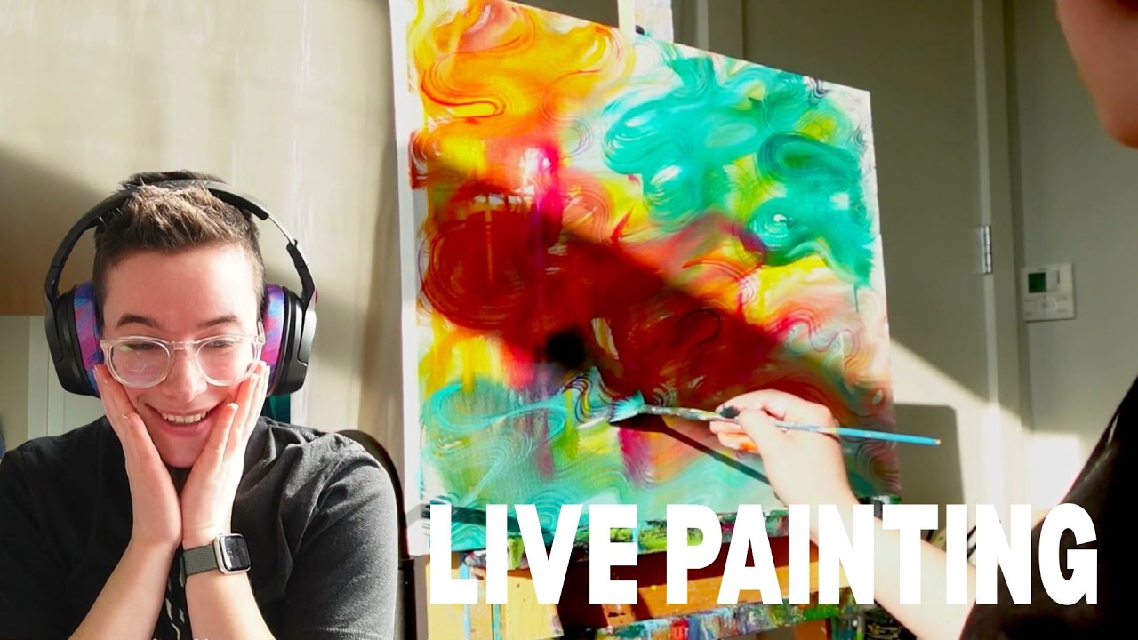 Live Painting from the Studio