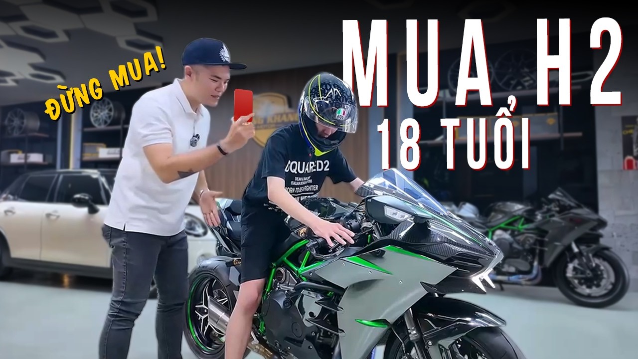 Em trai 18 tuổi chốt Kawasaki H2 tiền tỷ trong 15p - Cậu cả đẹp trai nhiều tiền là đây (Phần 1)