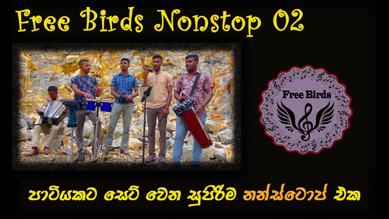 Free Birds Nonstop 02 | Sinhala Sindu | කොච්චර ඇහුවත් එපා වෙන්නෙ නැති පරණ සිංදු සෙට් එකක්.