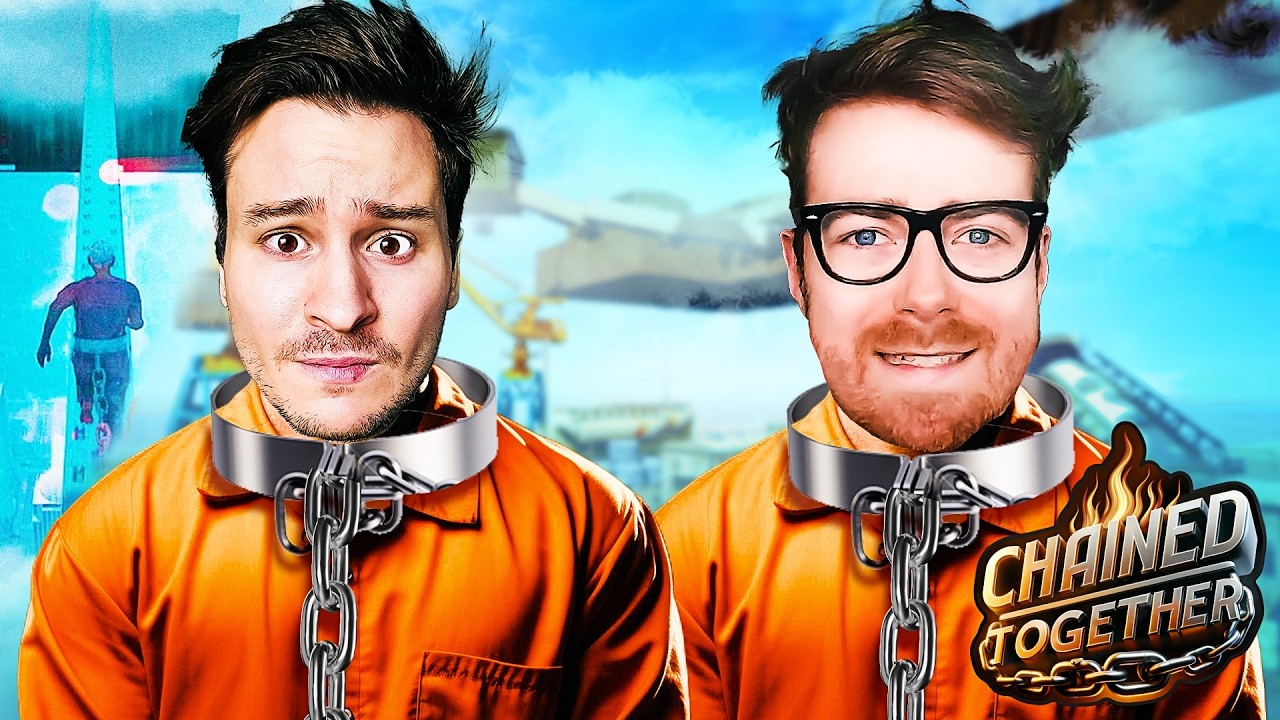 24H menotté avec Overspes ! (C’était trop drôle en vrai) | Chained Together