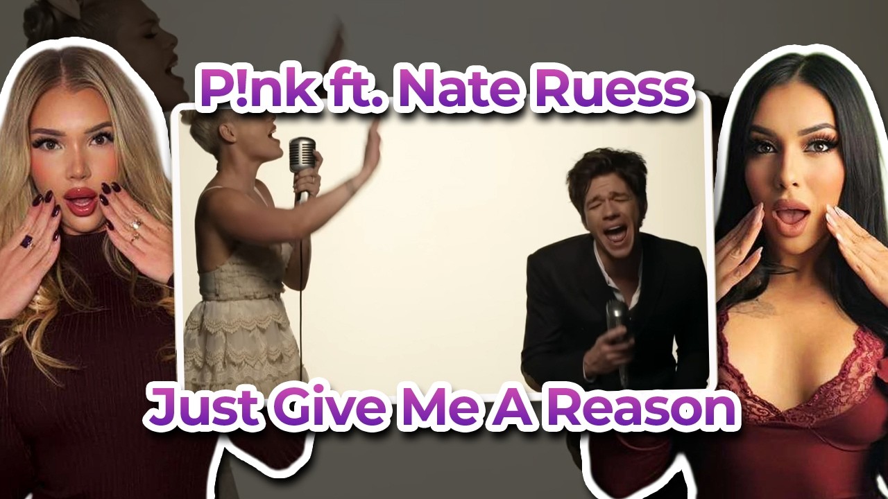 Foreign Girls FIRST TIME Reaction to P!nk - Just Give Me A Reason