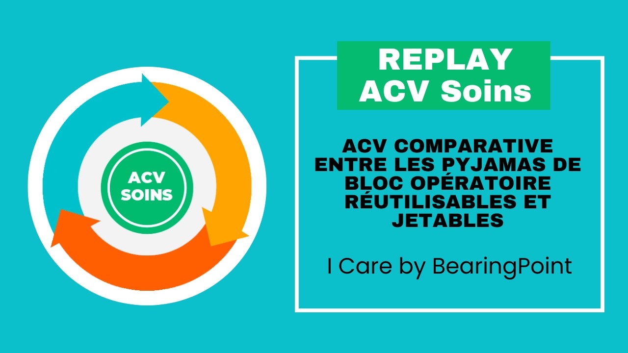 ACV comparative entre les pyjamas de bloc opératoire réutilisables et jetables