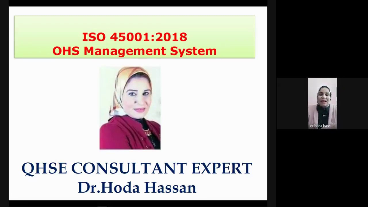 د هدي حسن ISO 45001