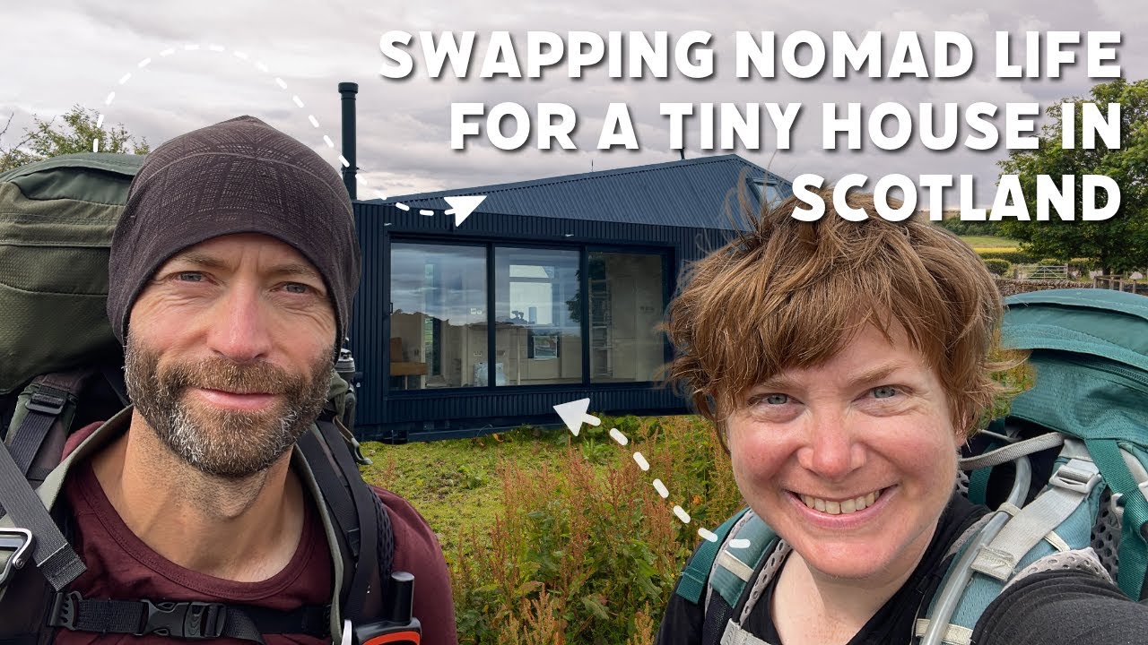 Swapping nomad life for a tiny house in the far north of Scotland
