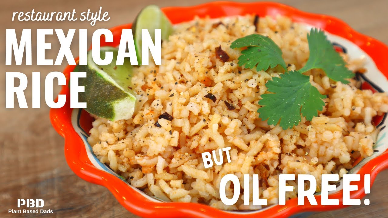 Restaurant Style Mexican Rice | Oil Free | Starch Solution and Mary's Mini Oil Free Mexican Rice