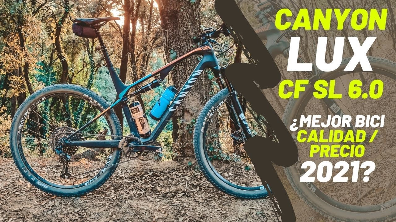 Review Canyon Lux CF SL 6.0 en Español 2021 - La mejor bici doble en relación calidad precio!