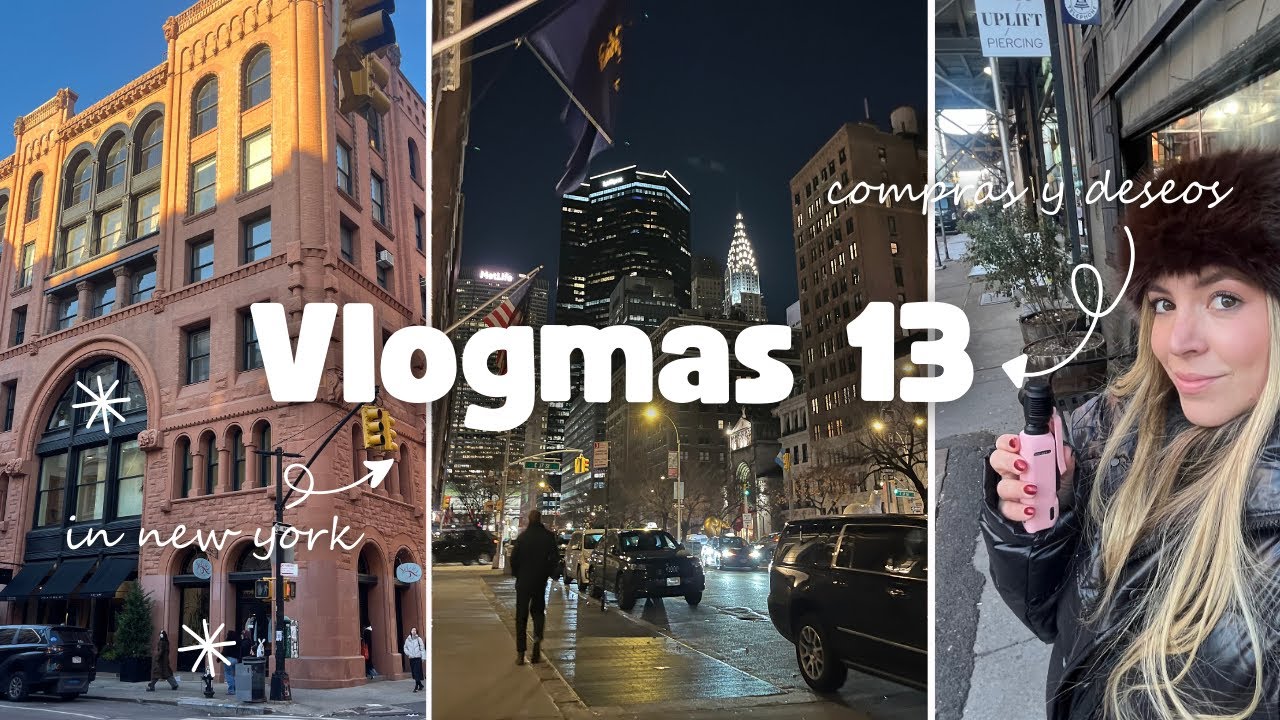 Escribimos nuestro deseo en Times Square | Vlogmas 13 ⭐️