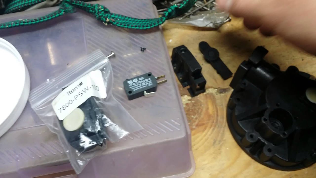 Delavan pump repair pressure switch part 1