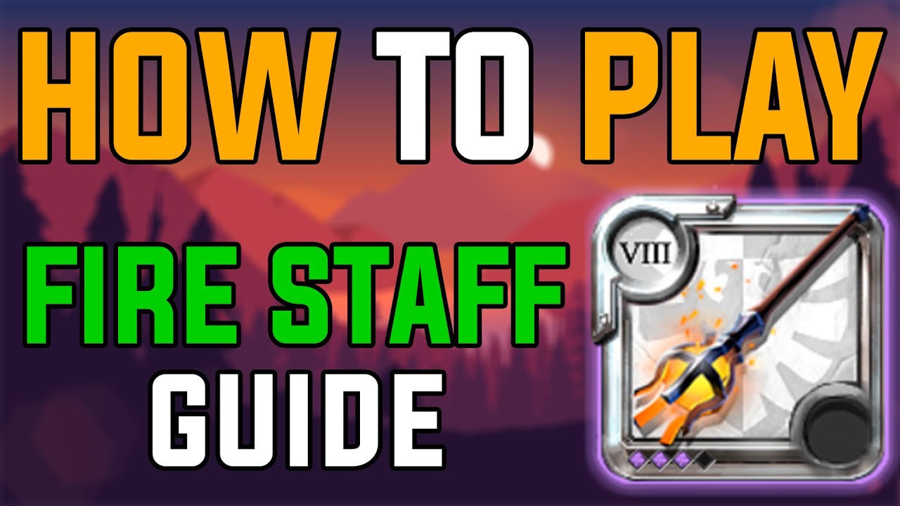 [GUIDE] HOW TO PLAY FIRE STAFF IN CDs | Albion Online PvP