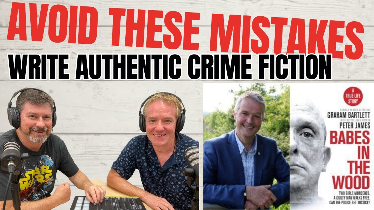 How to write CRIME FICTION like a pro. Avoid basic mistakes about police procedure. Writing advice
