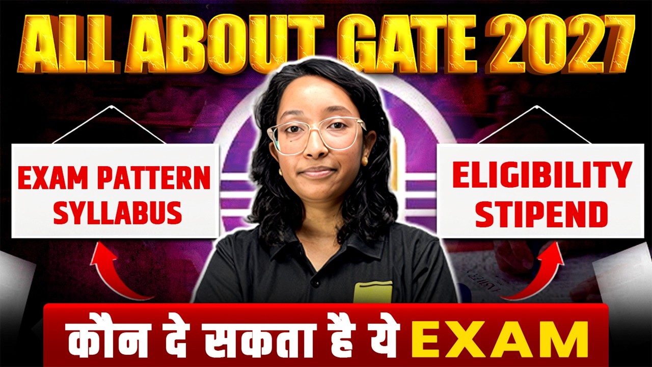 All About GATE 2027 🔥 | Exam Pattern, Syllabus, Eligibility, Stipend | Who Can Apply? | VedPrep