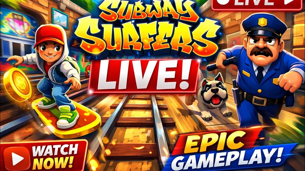 Subway Surfers 🤩🤩 #shorts #ytshorts #gameplay #live