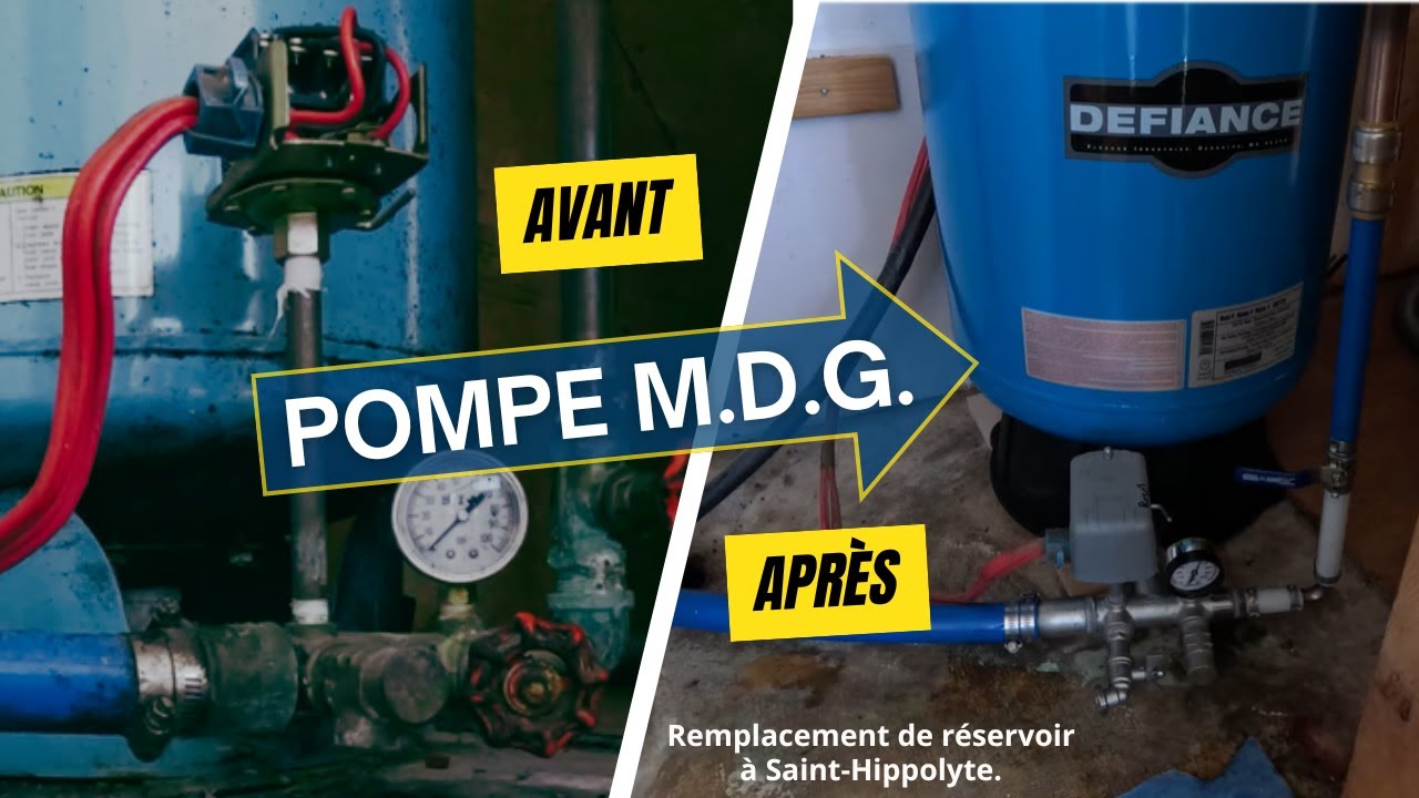 Remplacement de réservoir à Saint-Hippolyte