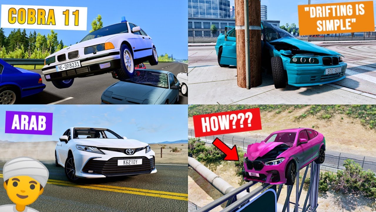 Types Of Drivers In BeamNG Drive #3