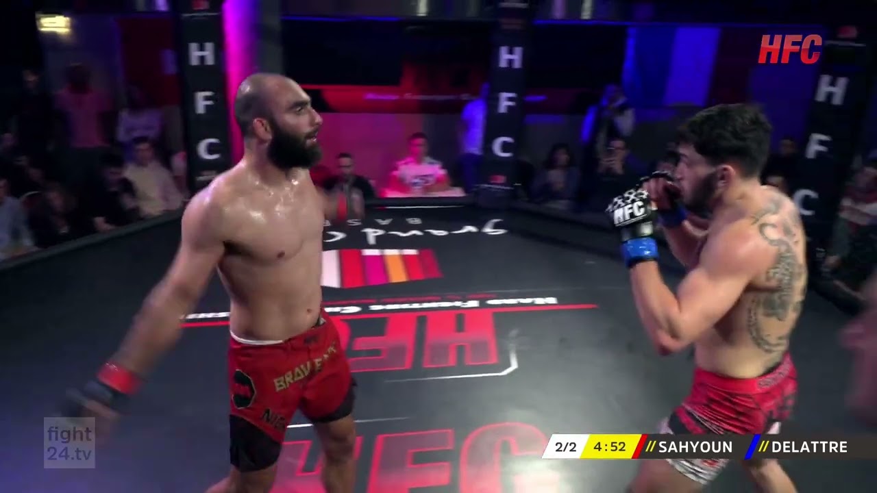 Ahmed Sahyoun vs Guillaume Delattre | HFC 43 | Full Fight
