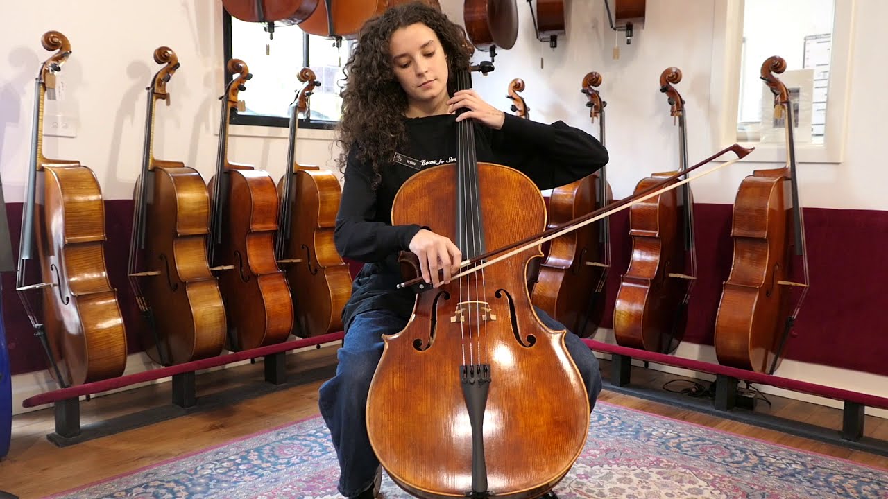 Jay Haide Euro Wood Statue cello