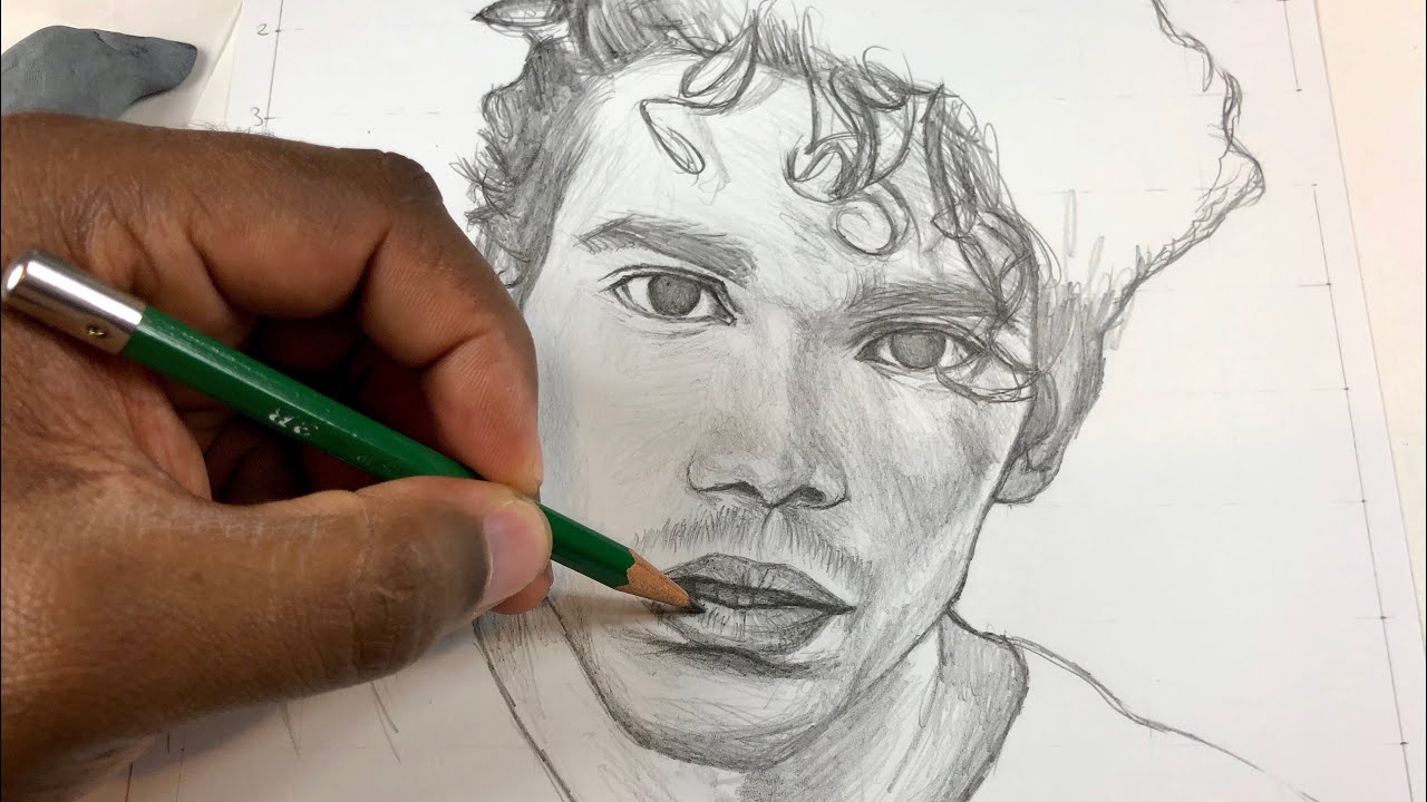 For Cameron!! How To Draw Cameron Boyce: Step by Step