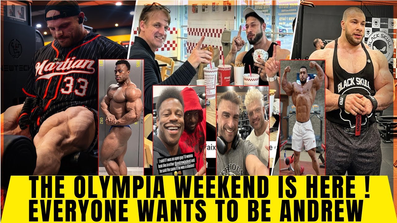 Mr Olympia 2024 week has started + Biggest stars of bodybuilding under the same roof for training