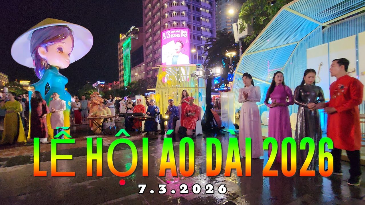 Quan Họ Bắc Ninh Gặp Đờn Ca Tài Tử Nam Bộ | Lễ Hội Áo Dài TP.HCM 2026 4K