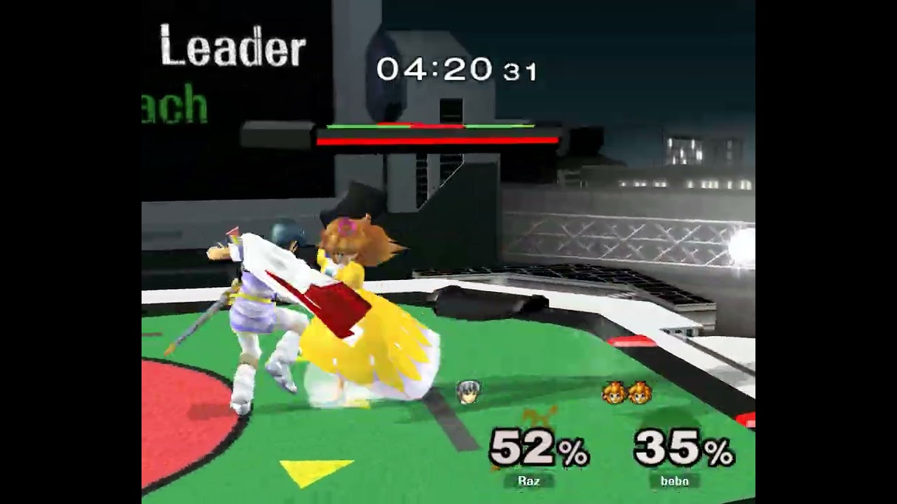Sudden Death @ Pine Box 2  — LR3 — bebo ⟮Peach⟯ vs Raz ⟮Marth⟯