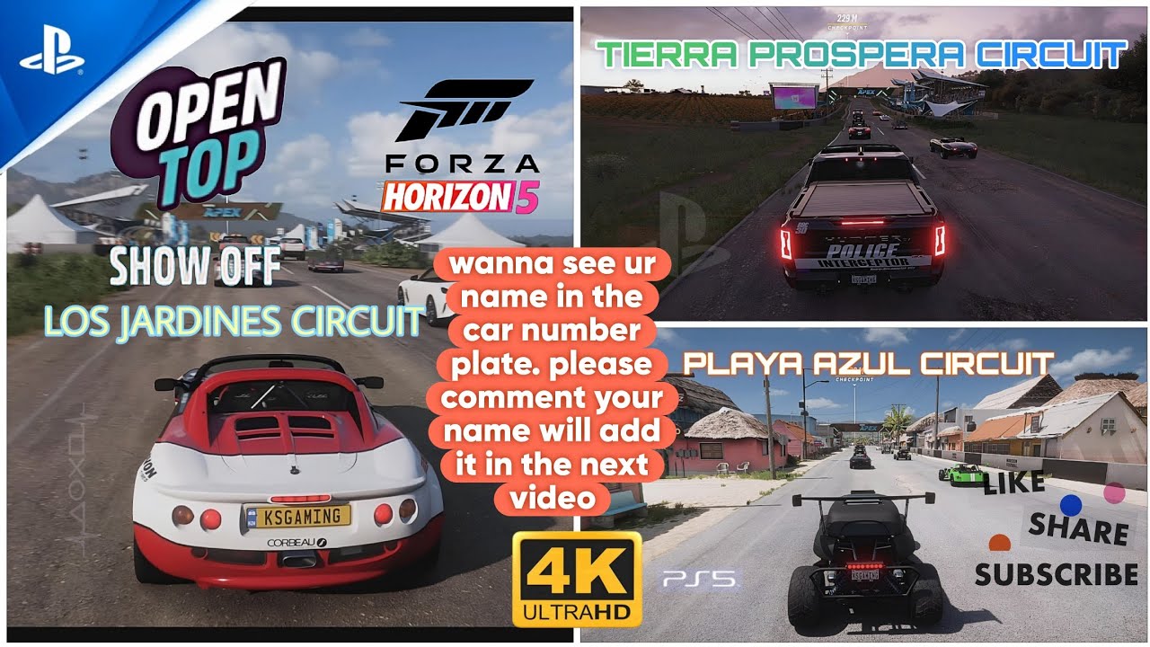 OPEN TOP - SHOW OFF | Comment ur name to see in the car number plate in next video | 