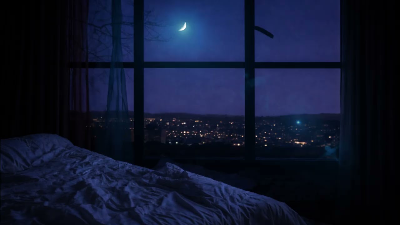 달빛 창가의 밤｜잔잔한 피아노 30분Moonlit Window｜Quiet Night Piano (30 Minutes)