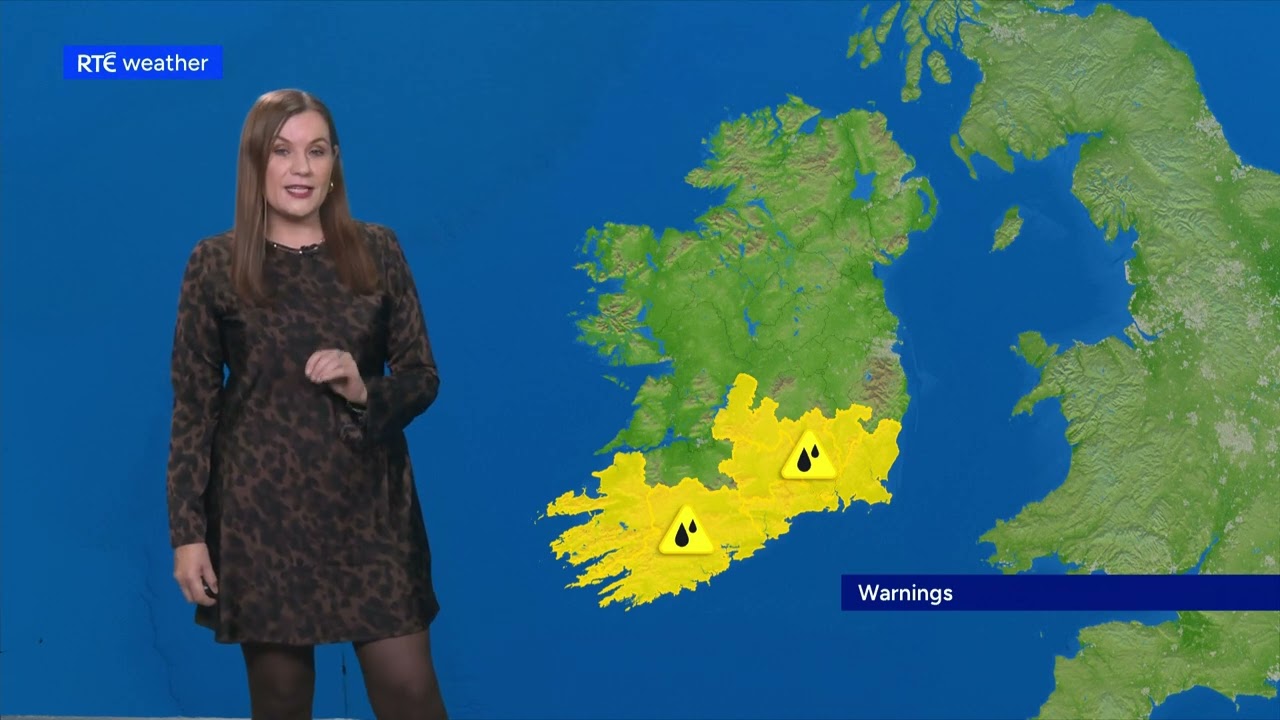 Irish weather forecast 11 Nov 2025 | Nine O'Clock Weather