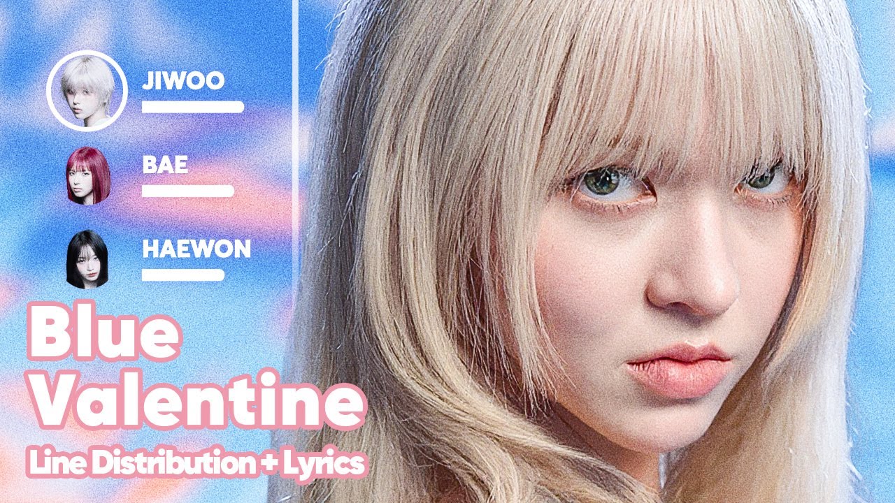 NMIXX - Blue Valentine (Line Distribution + Lyrics Karaoke) PATREON REQUESTED