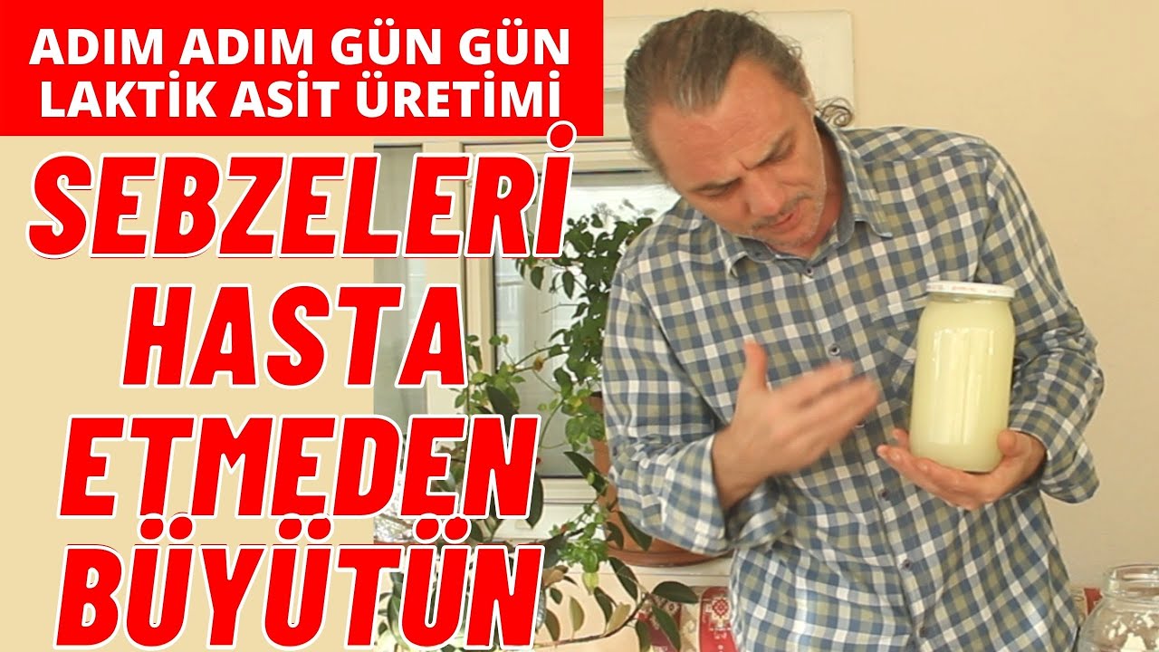 SEBZELERİ HASTA ETMEDEN NASIL BÜYÜTÜRÜZ - DOMATES HASTALIKLARINA ÇÖZÜM LAKTİK ASİT SERUMU