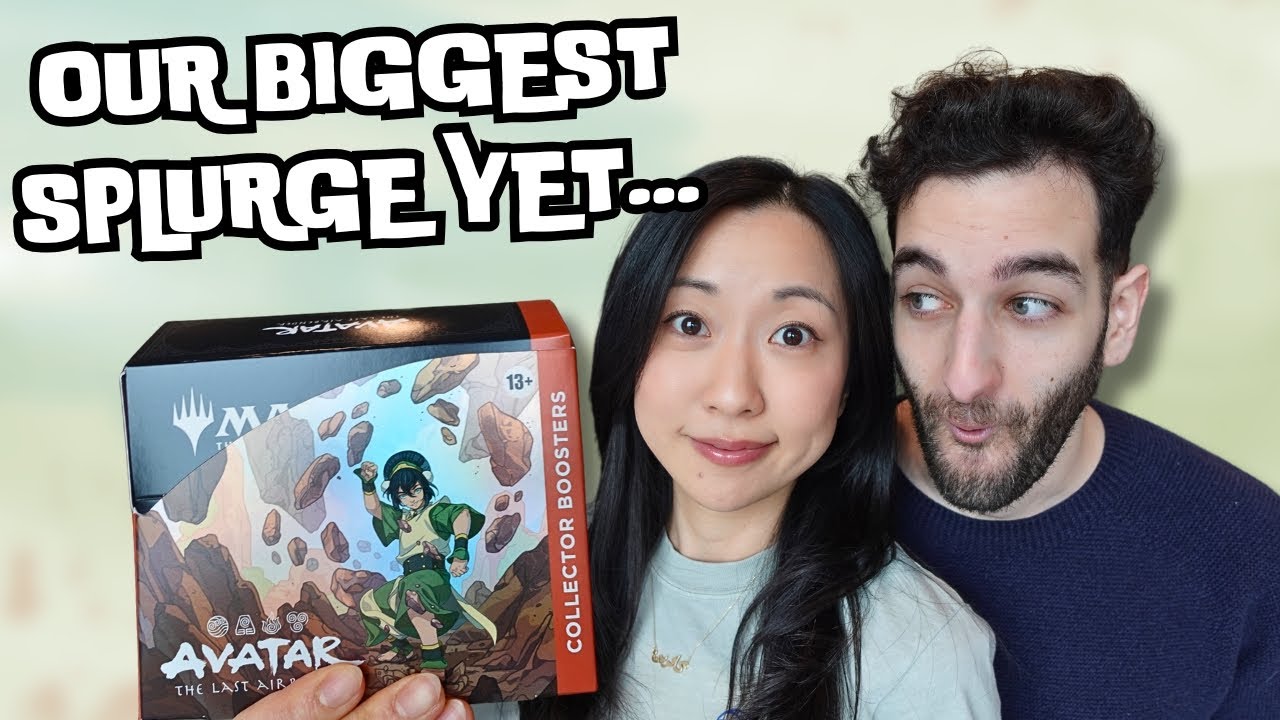 Распаковка коллекционного набора бустеров Magic: The Gathering Avatar стоимостью 450 долларов.
