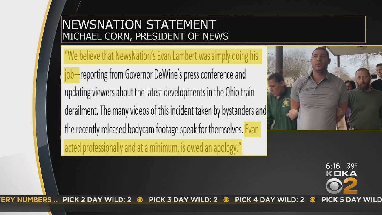 Body-camera shows commander confront reporter before arrest
