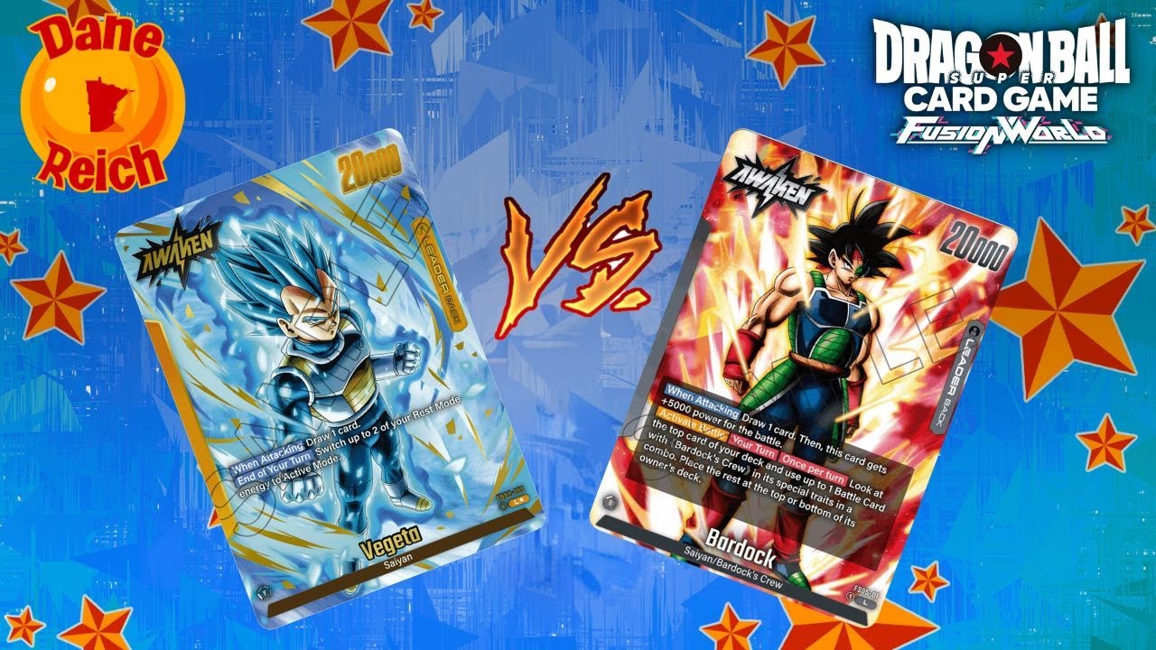 It's Almost Like Masters | Yellow Vegeta vs Bardock | Dragon Ball Super Card Game Fusion World