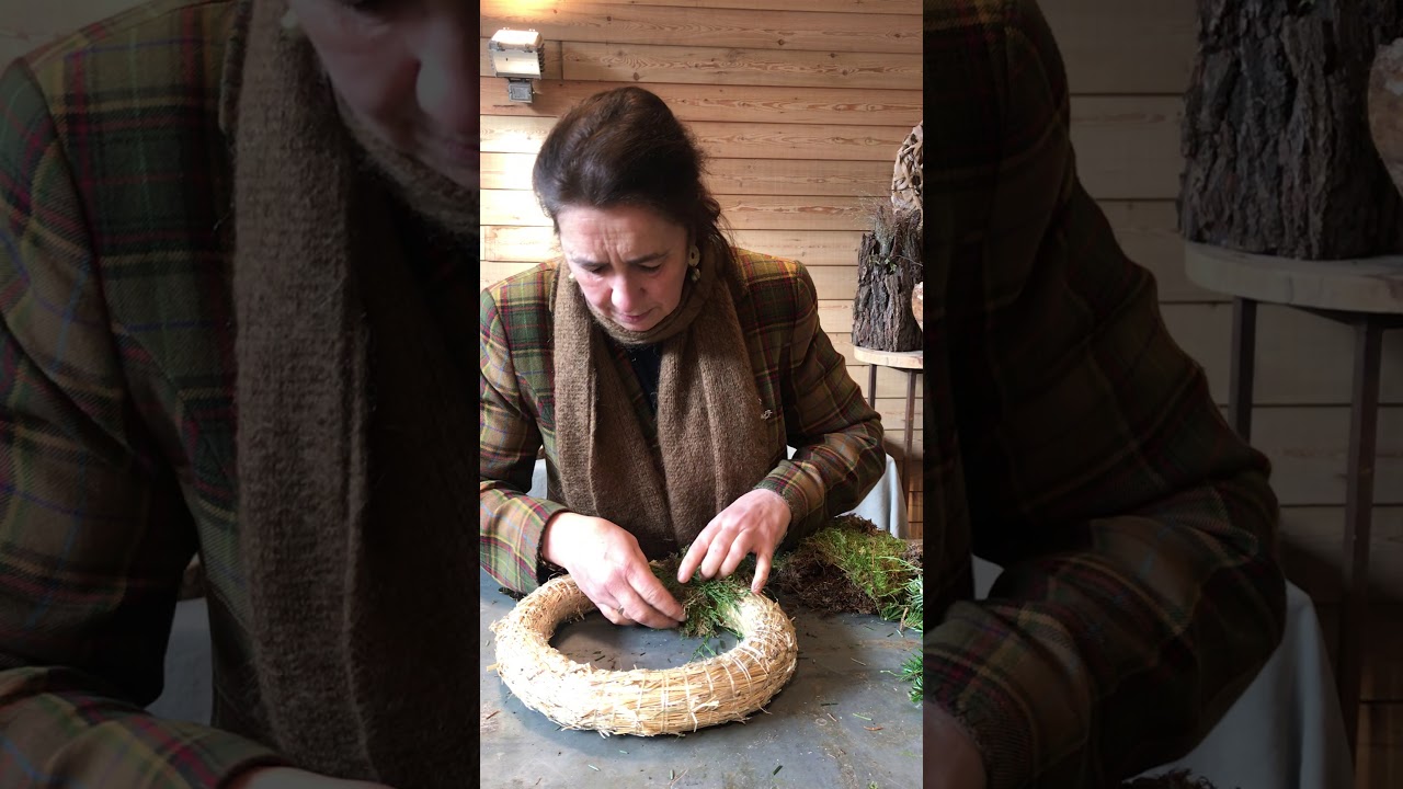 Kerstkrans beginners