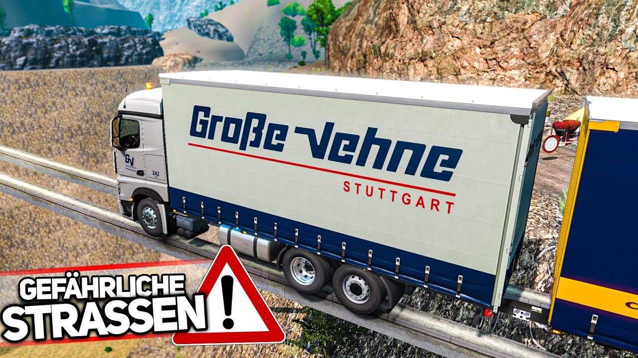 ETS 2: Als LKW auf der gefährlichsten BRÜCKE #16 | EURO TRUCK SIMULATOR 2