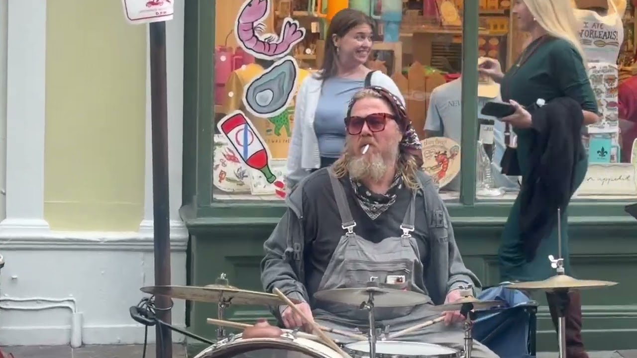 New Orleans French Quarter Street Performance One 