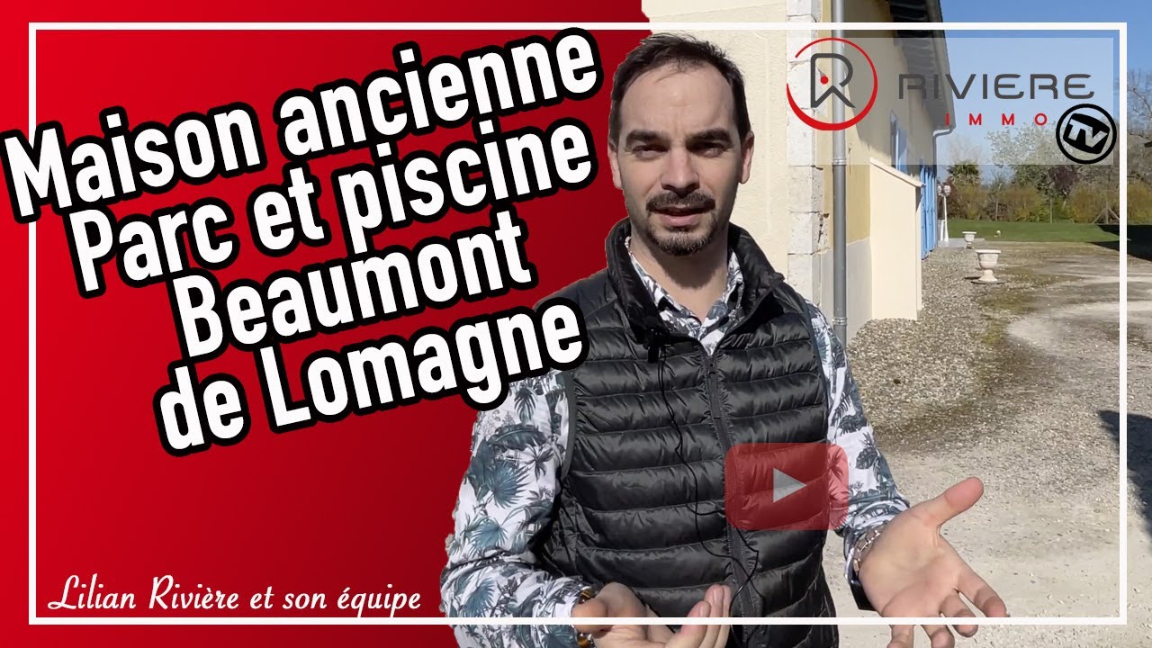Maison ancienne avec parc Beaumont de Lomagne