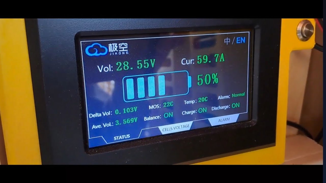 Pantalla tactil 4.3 pulgadas para bms jk