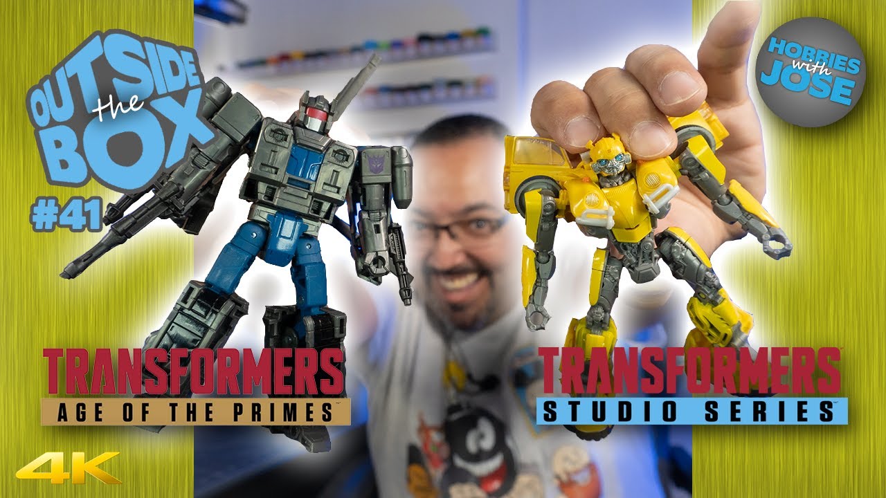 Outside the Box 41 - Transformers Studio Series Bumblebee - Age of the Primes Vortex | 4K