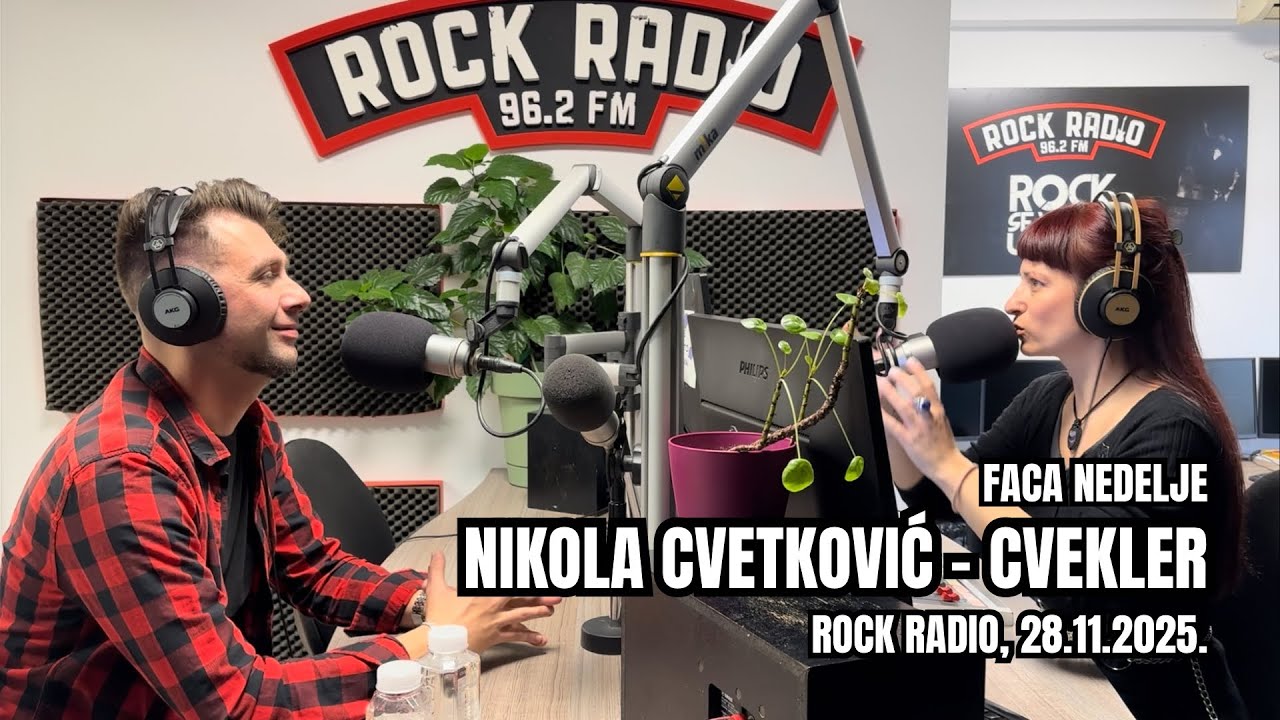 Faca nedelje: NIKOLA CVETKOVIĆ - CVEKLER (Rock Radio, 28.11.’25)