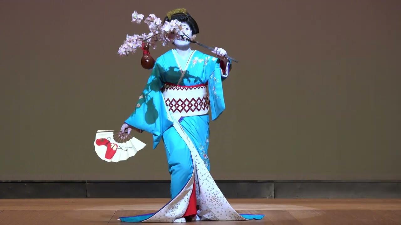 錦生流錦照会三代目家元 錦生裕照『浮かれひょうたん』【4K】／錦照会50周年記念踊り祭り2022