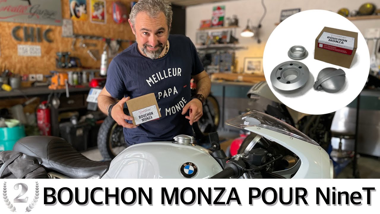 Tutoriel de Pose CreativGarage : Bouchon Monza en Alu Brossé pour BMW R NineT