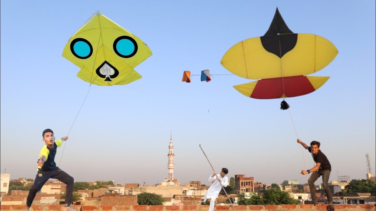 Tukkal Catch With Kite Fight | Kite  Patangbazz