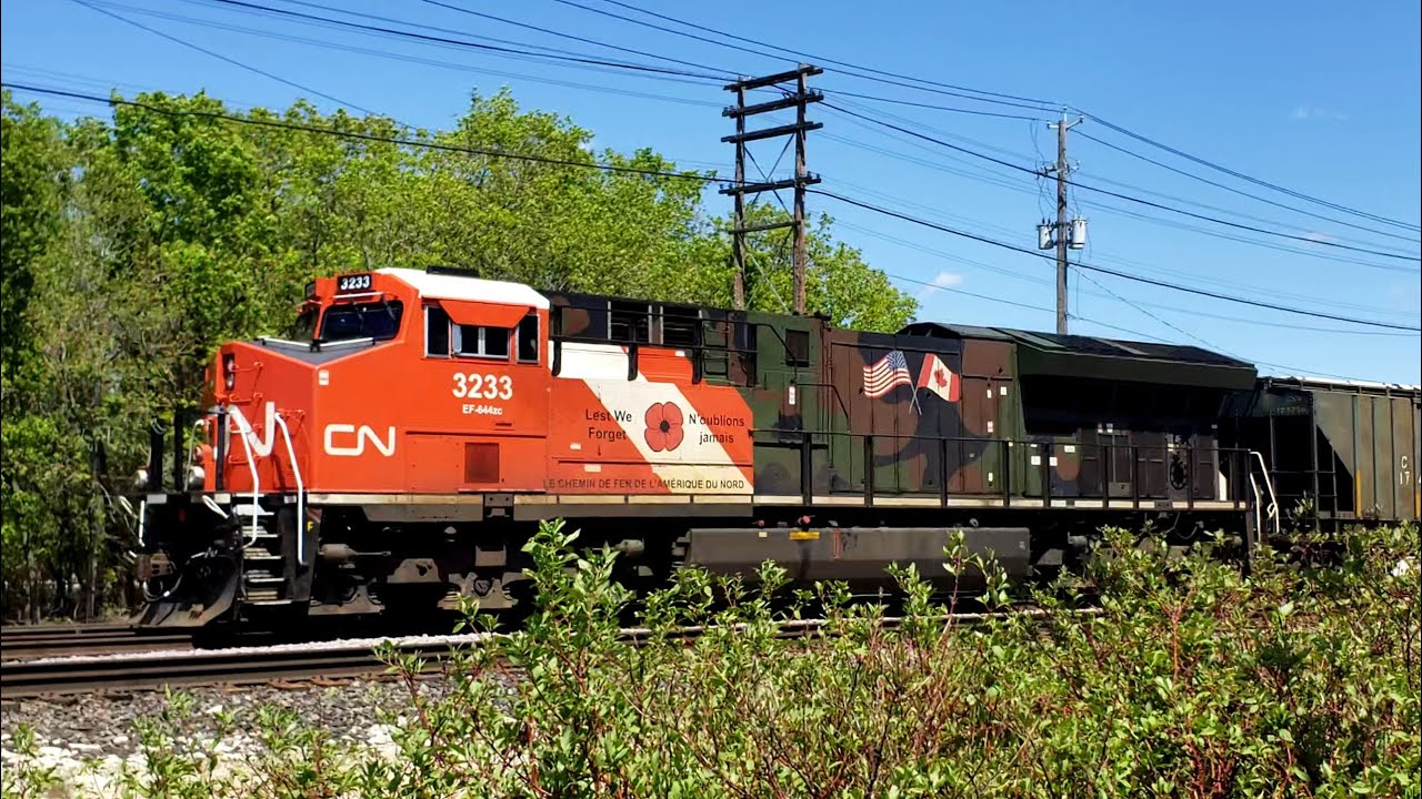 An Afternoon Near St. James Junction w/ Military Unit & Inspection Boxcar (06/03/2022)