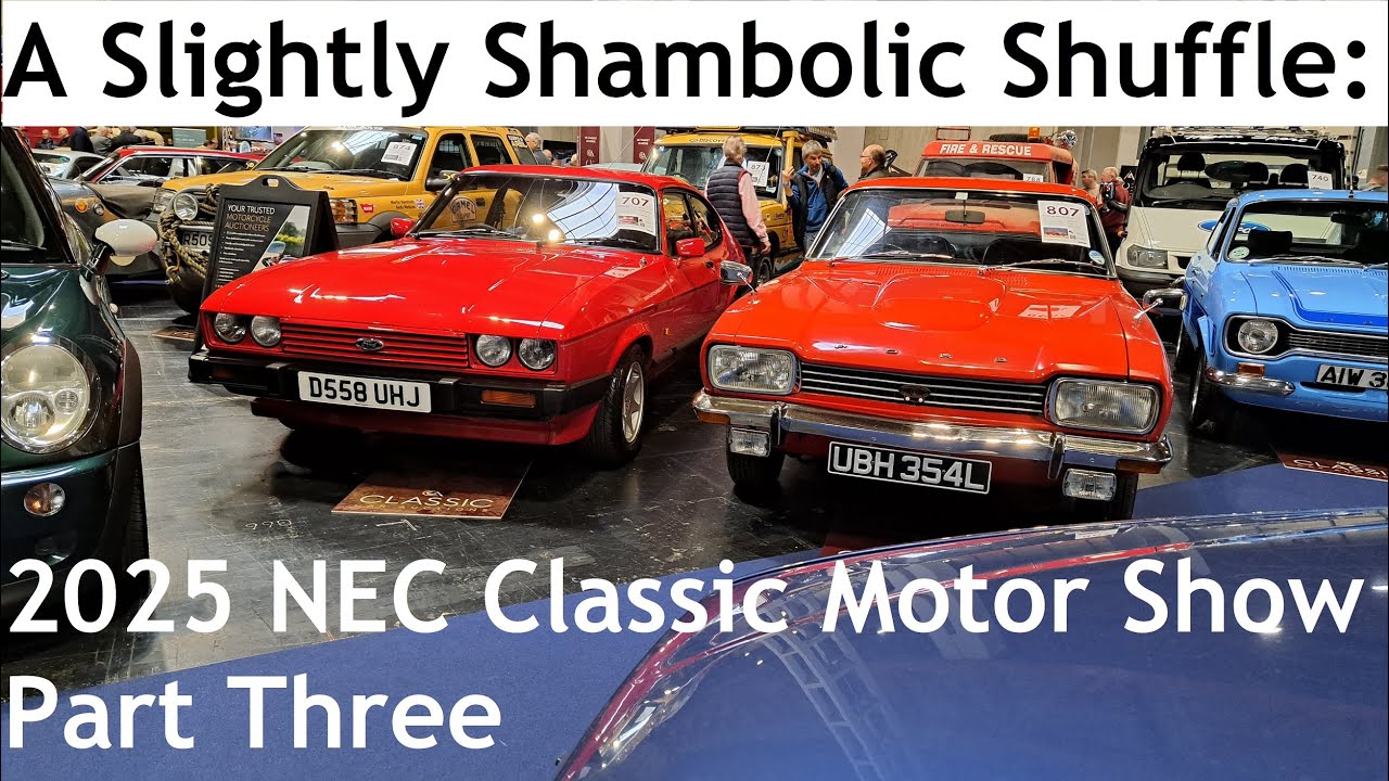A Slightly Shambolic Shuffle: 2025 NEC Classic Motor Show - Part Three